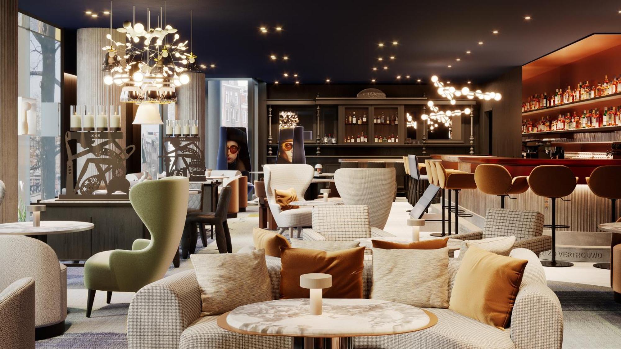 Andaz Amsterdam, Prinsengracht, By Hyatt Esterno foto The lounge at the airport